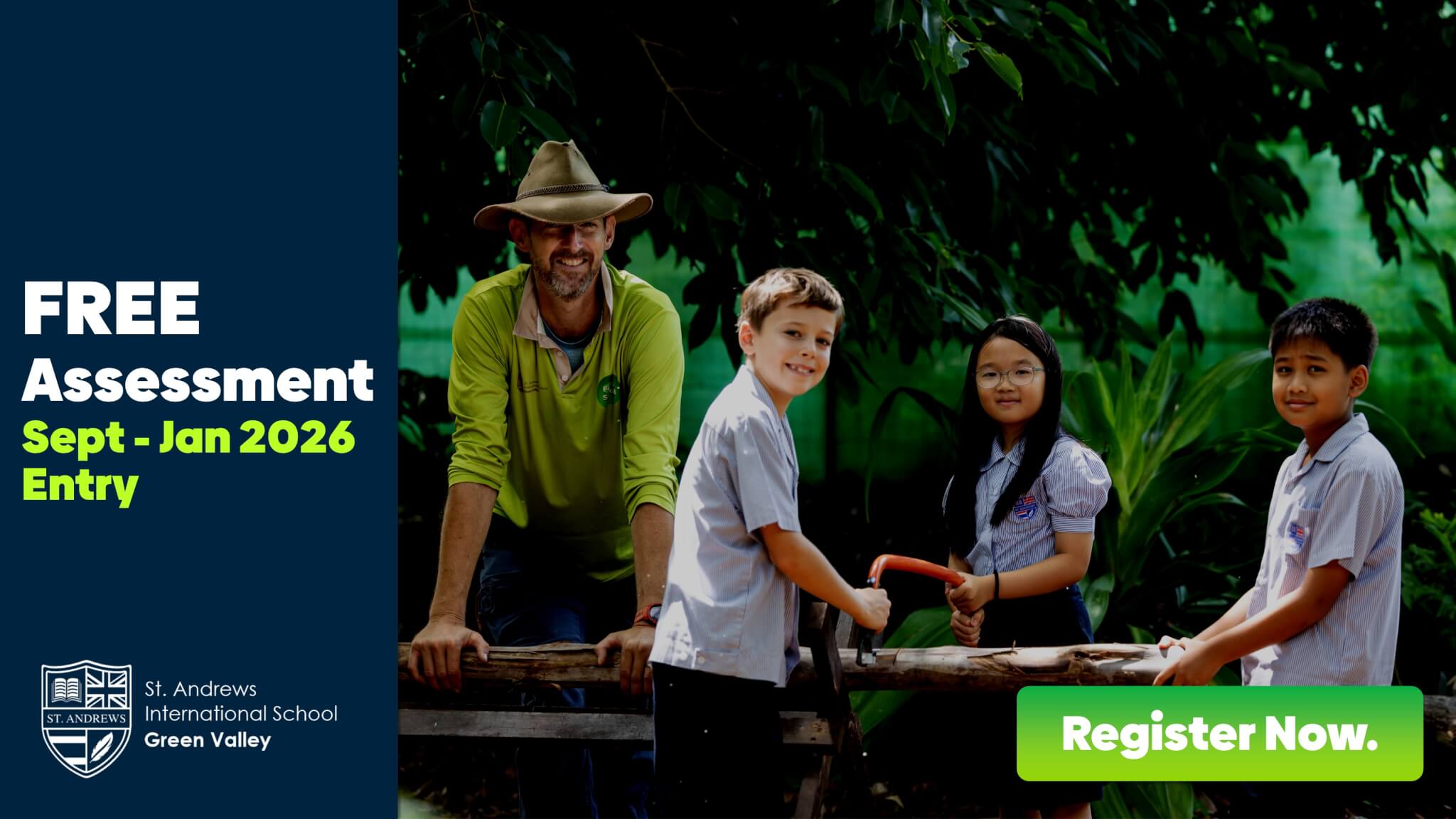 Free Assessment for Sept - Jan 2026 Entry
