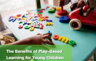 Play-based learning helps young children develop thinking