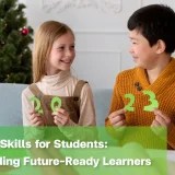 Children practising communication, supporting soft skills for students.