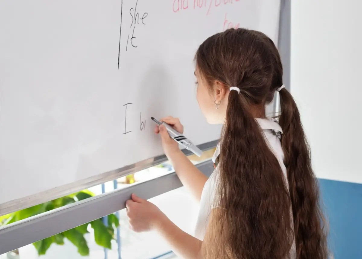 Student attending activities that develop critical thinking in education.
