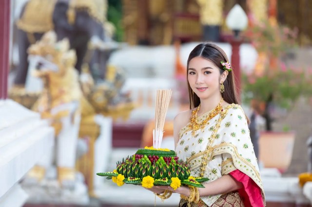 Loy Krathong, one of the most meaningful festivals in Thailand.