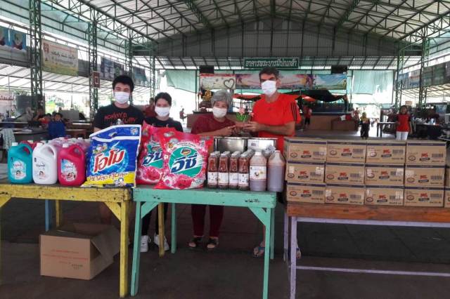 GV student participate in a student-led community service project