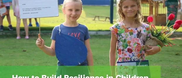 Student relaxing at desk with headphones, illustrating emotional resilience in children during independent study time.