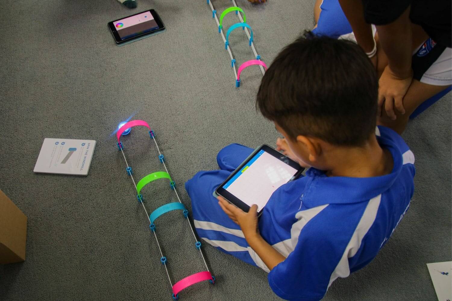 GV students learning about AI