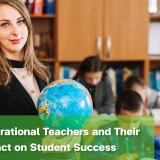 Teacher showing how to create an inspiring learning environment.