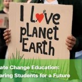 The importance of climate literacy for future generations.