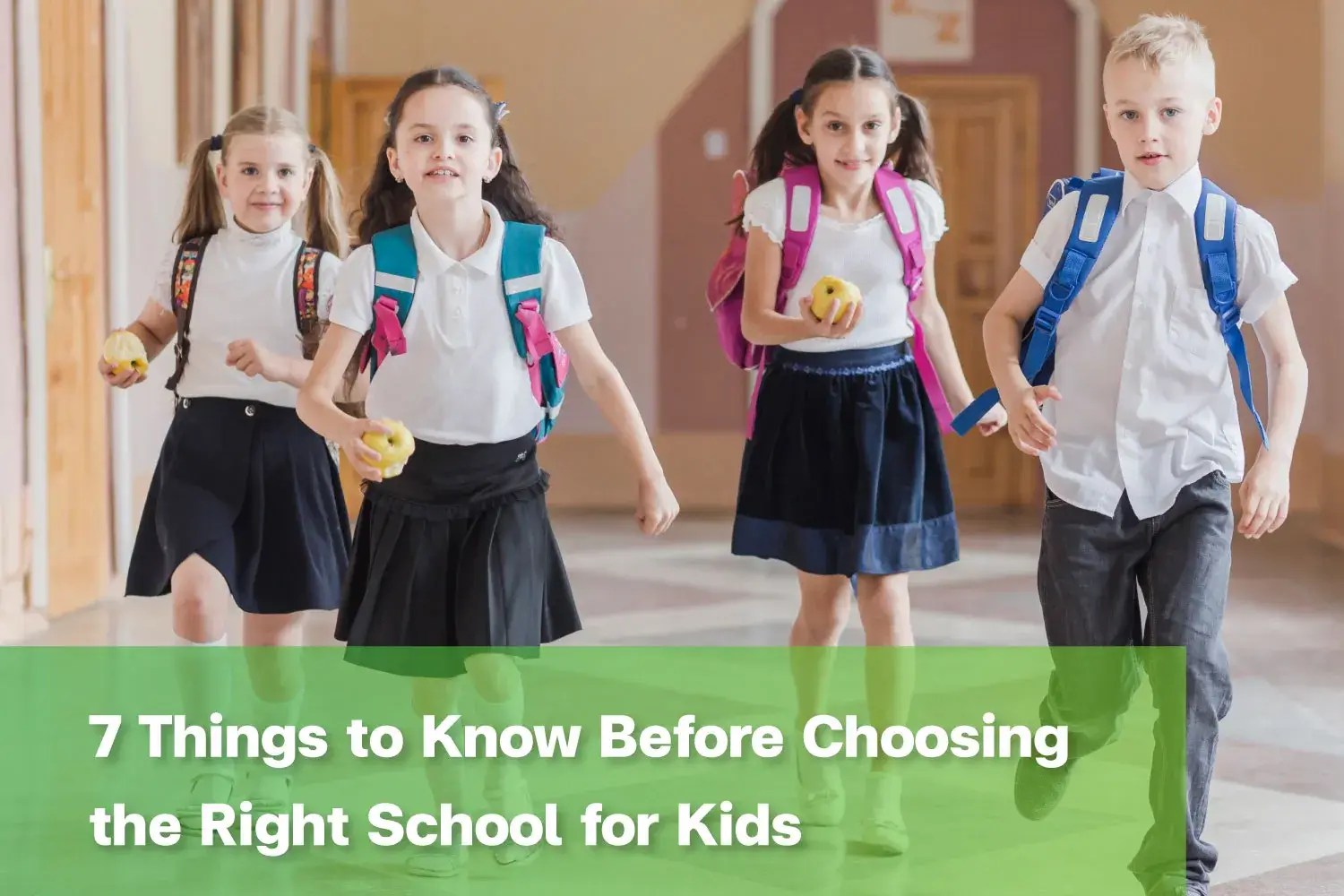 Choosing the right school for your child affects their happiness.